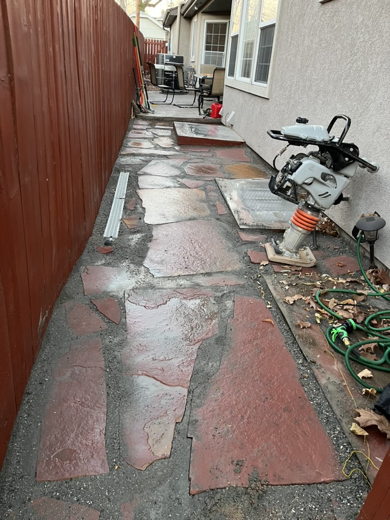 Flagstone Walkway